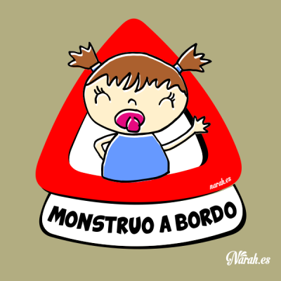 Niña a bordo