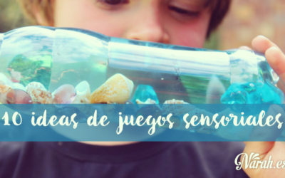 10 ideas de juegos sensoriales con materiales cotidianos