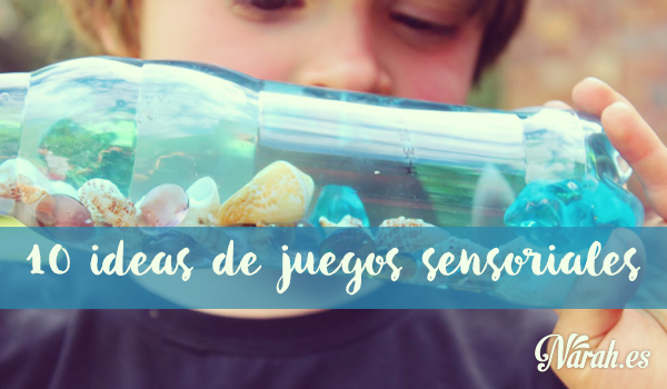 10 juegos sensoriales para niños