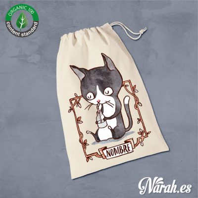 bolsa desayuno y merienda gato narah 3