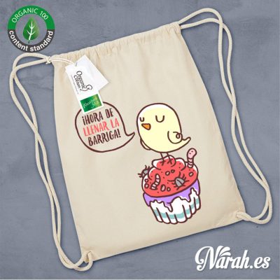 Mochilacon cierre corredero pollito narah