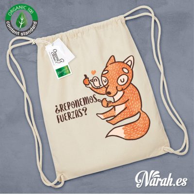 Mochila cierre corredero zorro narah 2