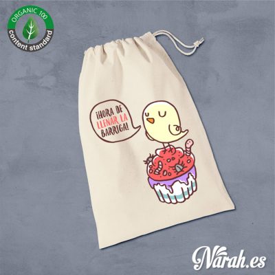 bolsa desayuno y merienda pollito narah