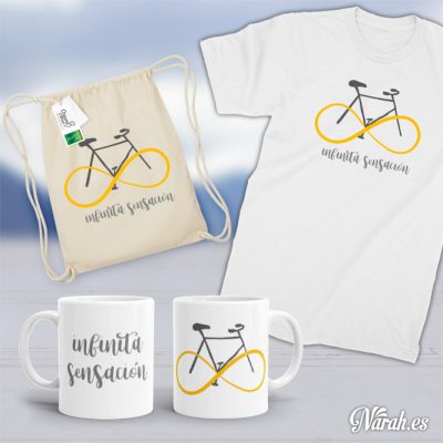pack ciclista infinita sensación