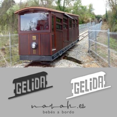 Pegatina Funicular Gelida